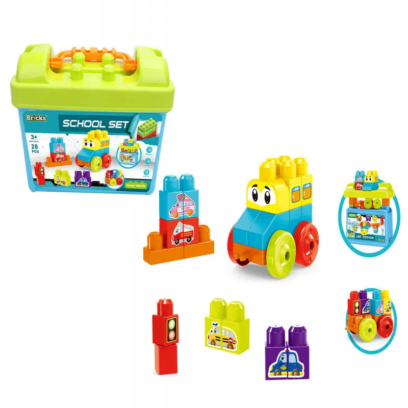 Brix, 45-Piece Car Building Kit 40