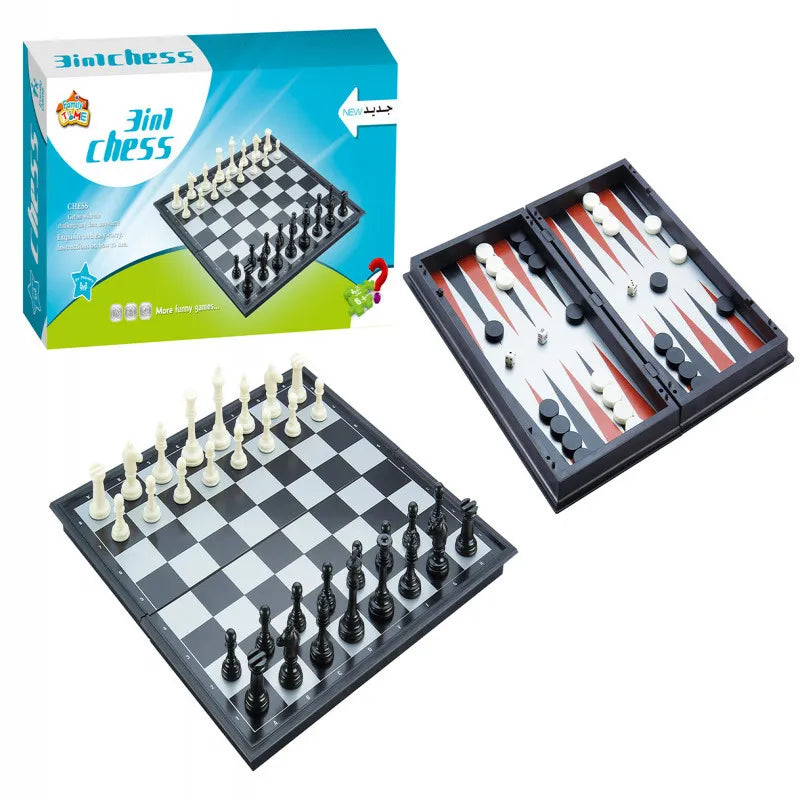 Magnetic Chess and Backgammon