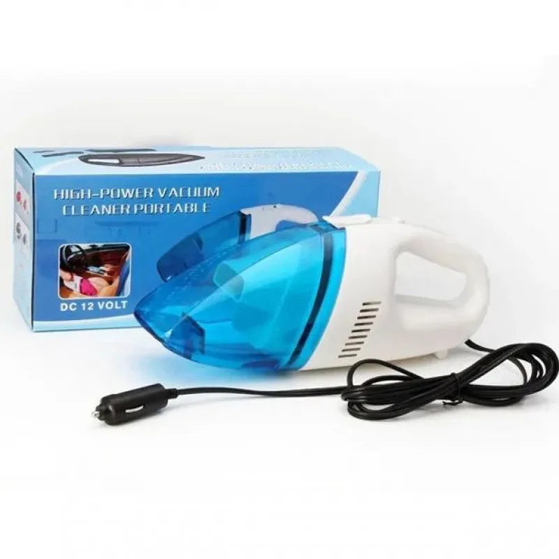 Blue car vacuum